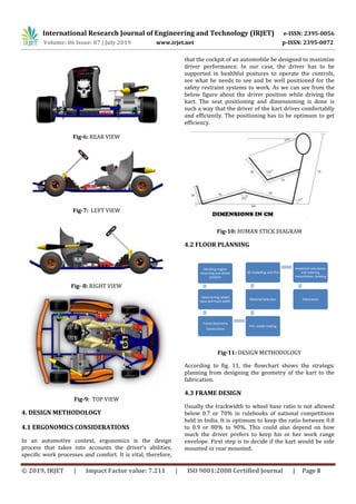 IRJET- Design and Analysis Report of a Professional Go-Kart | PDF