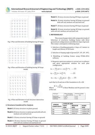 IRJET- Seismic Analysis of Building Resting on Sloping Ground with Soil ...