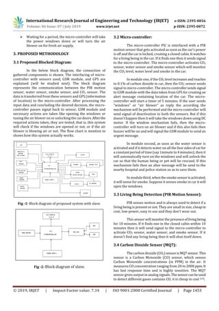 IRJET- IoT based Intelligent Car System for Preventing Suffocation in ...