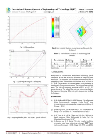 IRJET- Design and Analysis of Microstrip Antenna for 5G Applications | PDF