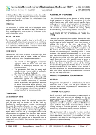 IRJET- Experimental Investigation on Partial Replacement of Cement with ...
