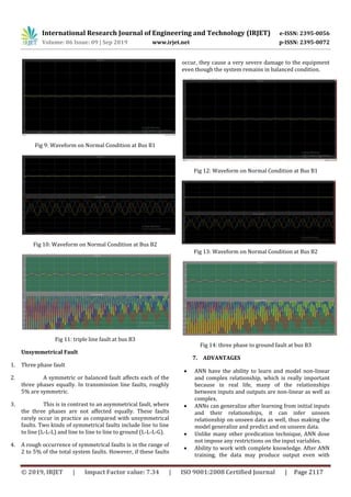 IRJET- Three Phase Line Fault Detection using Artificial Neural Network ...