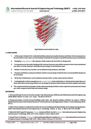 IRJET- Analysis & Design of Multi-Story Building using Staad Pro and E ...