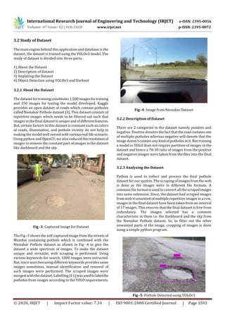 IRJET - An Intelligent Pothole Detection System using Deep Learning | PDF