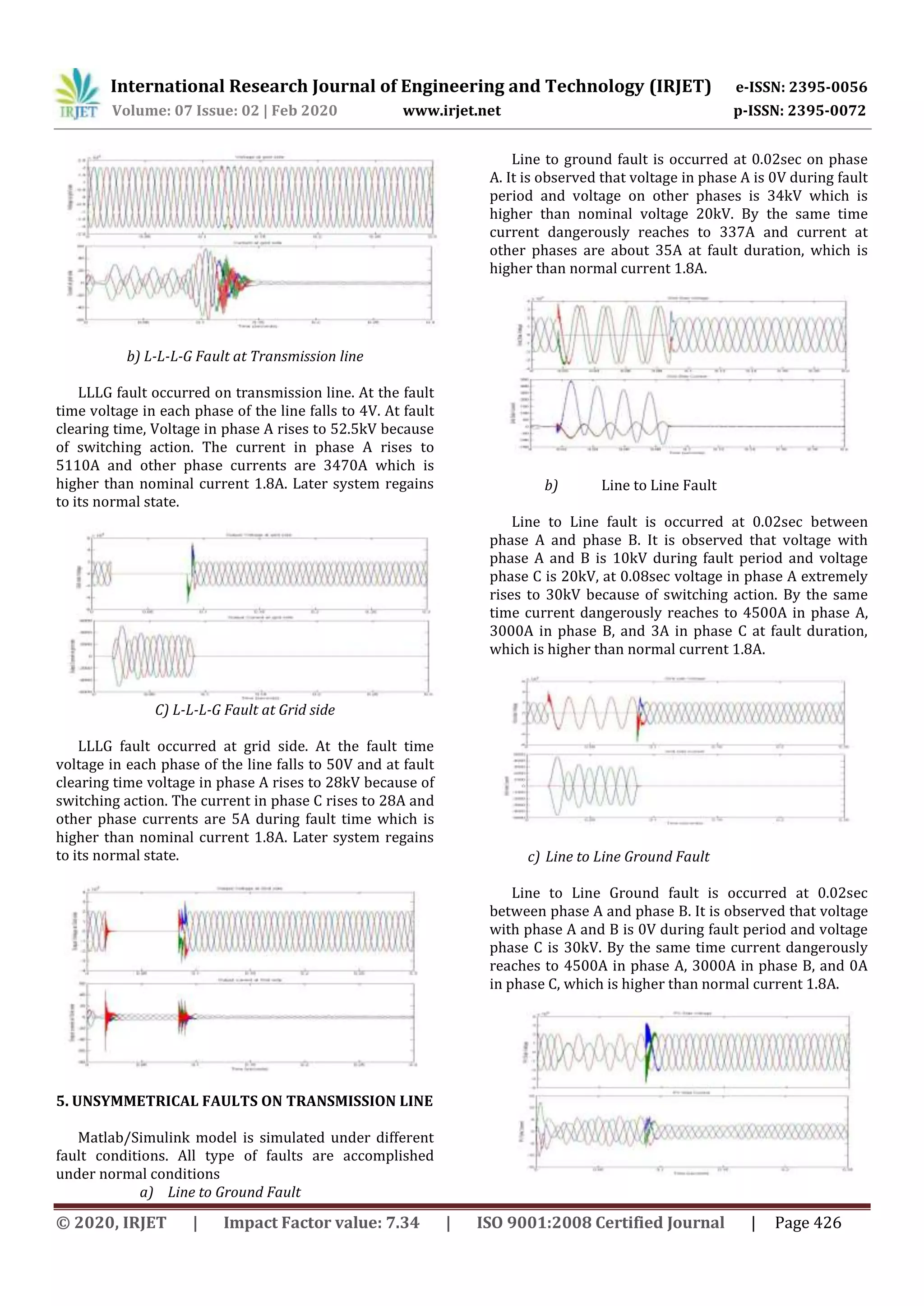 IRJET- Fault Analysis of Grid Connected Solar Photovoltaic System | PDF