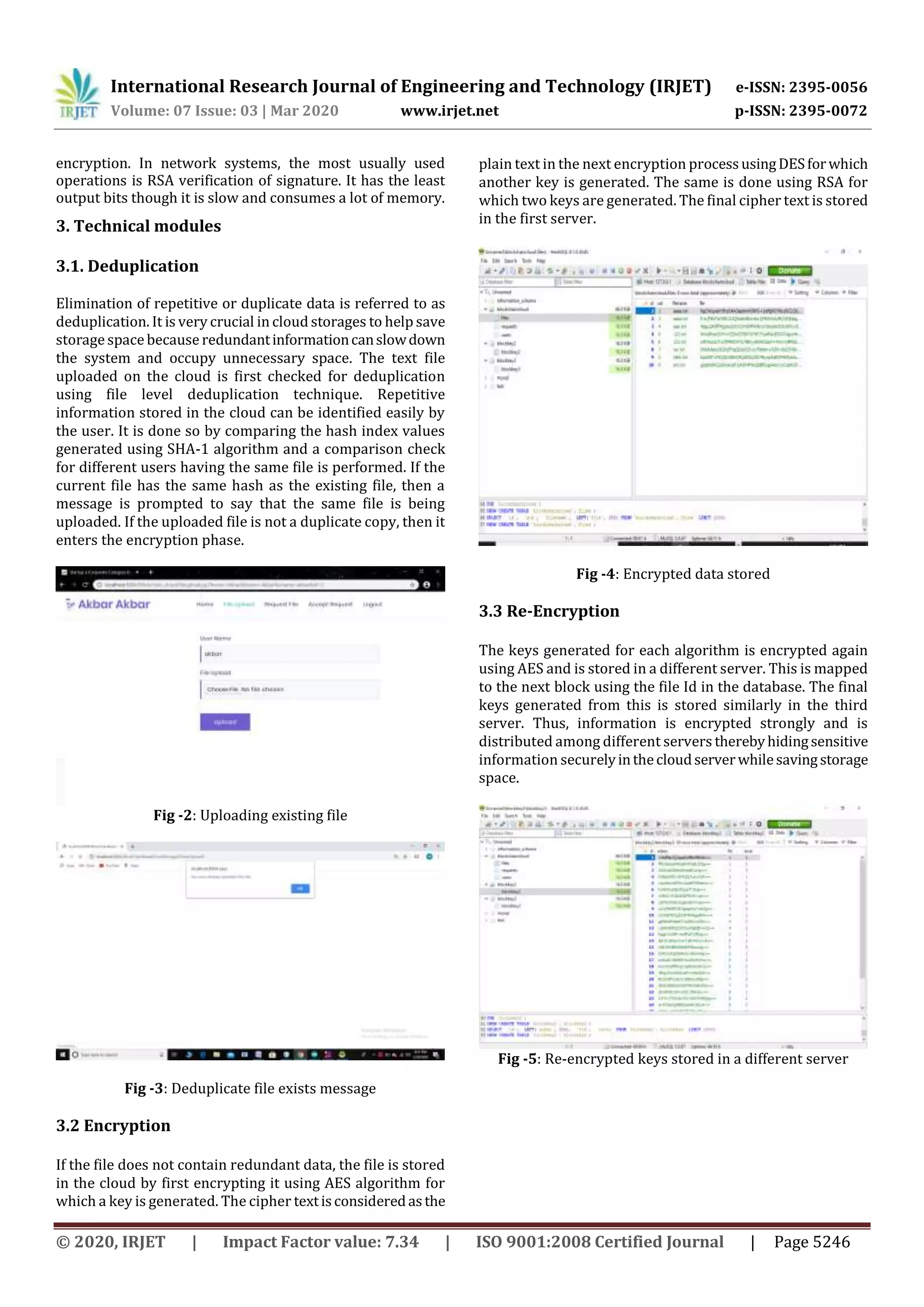 IRJET - Multi Authority based Integrity Auditing and Proof of Storage with Data Deduplication in Cloud