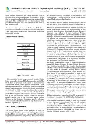 IRJET - Blockchain based Food Supply Chain