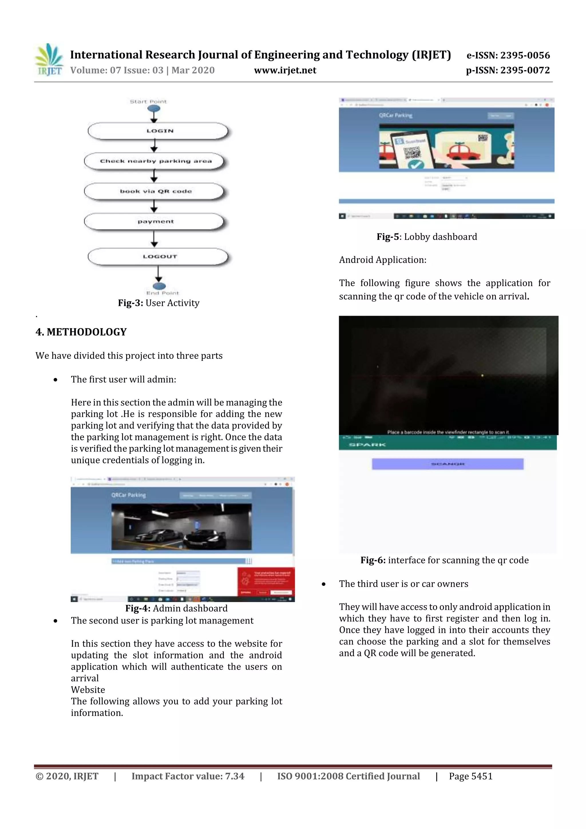 IRJET - Android based M-Application for Car Parking using QR Code