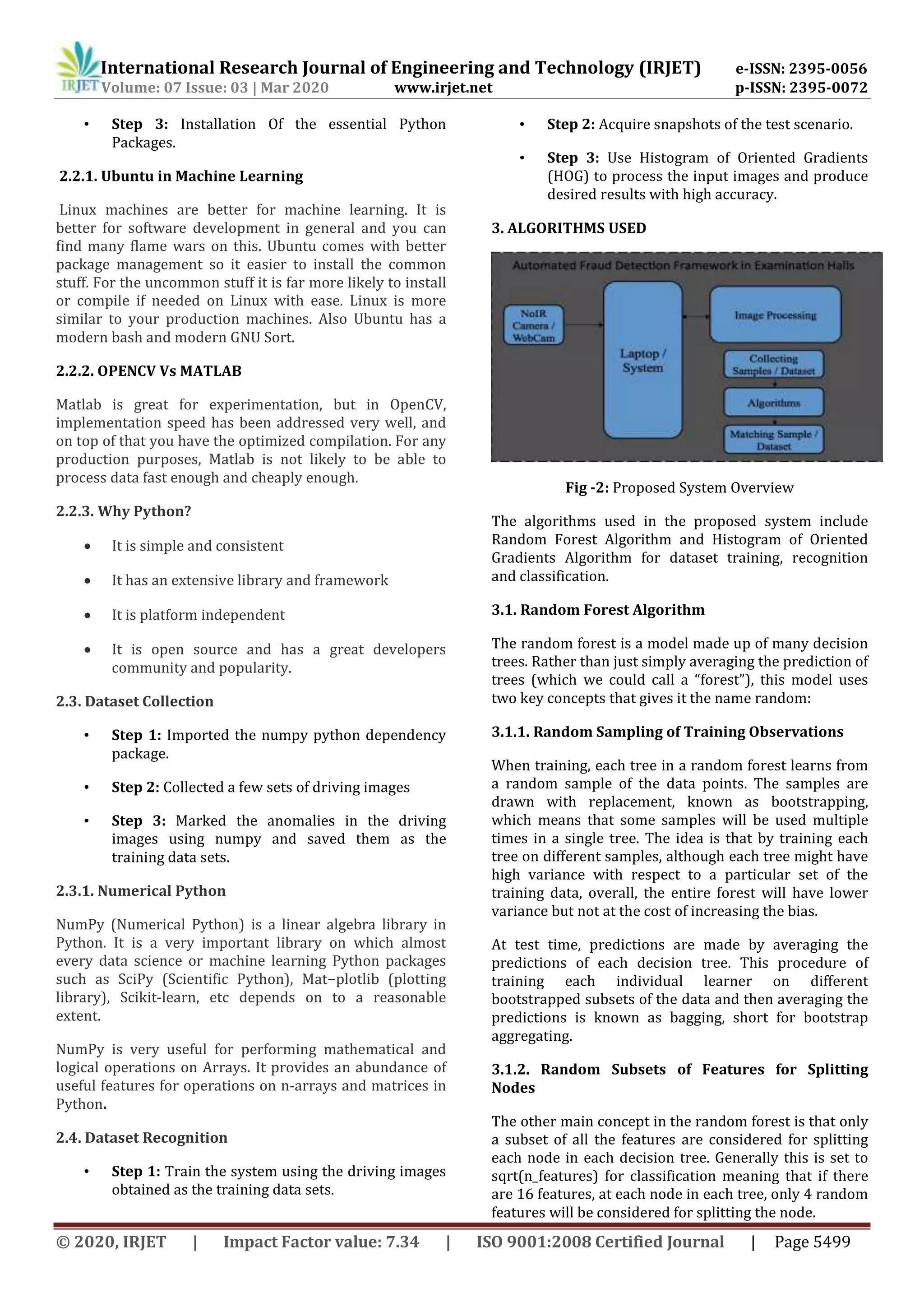  IRJET - Automated Fraud Detection Framework in Examination Halls