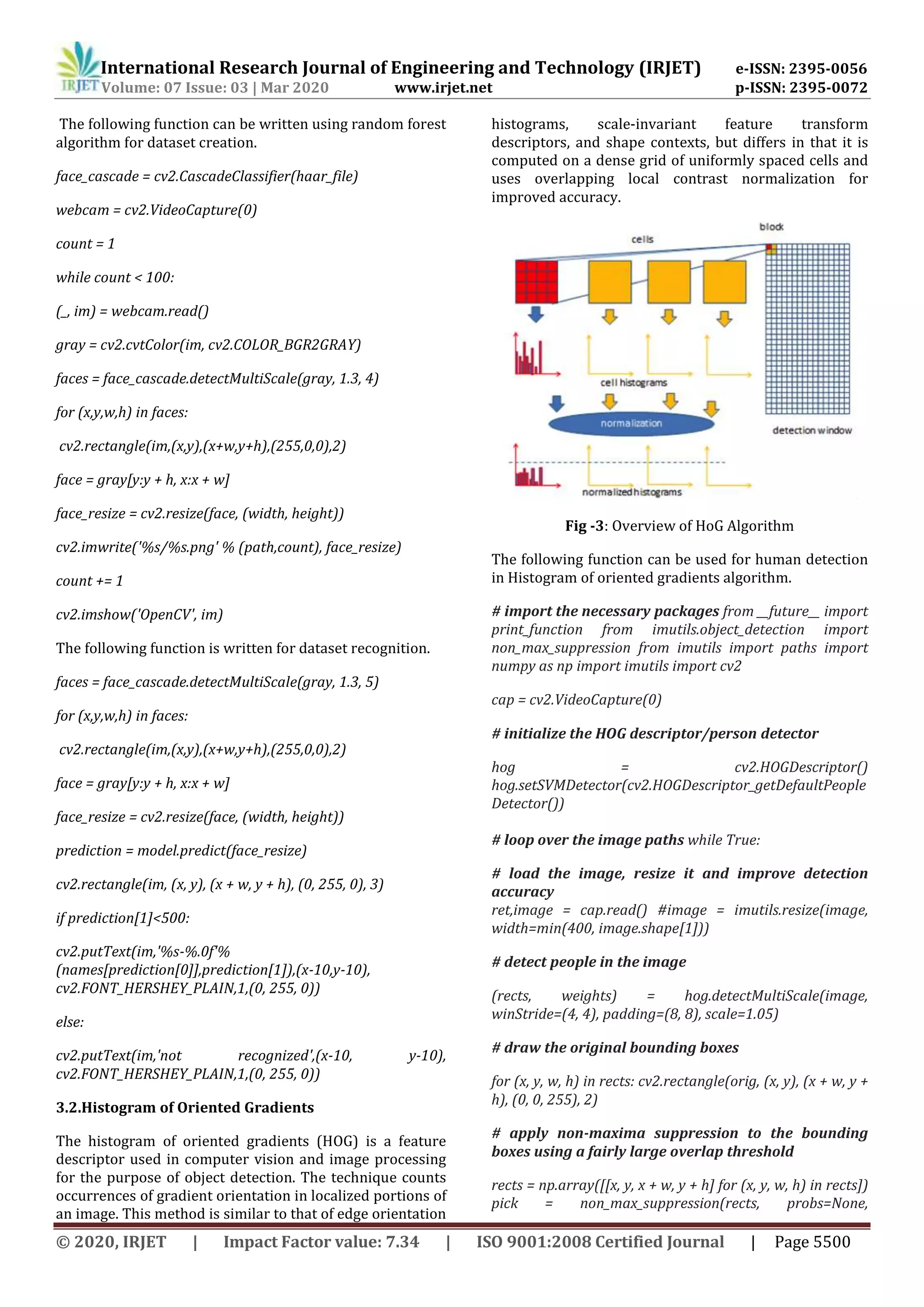  IRJET - Automated Fraud Detection Framework in Examination Halls