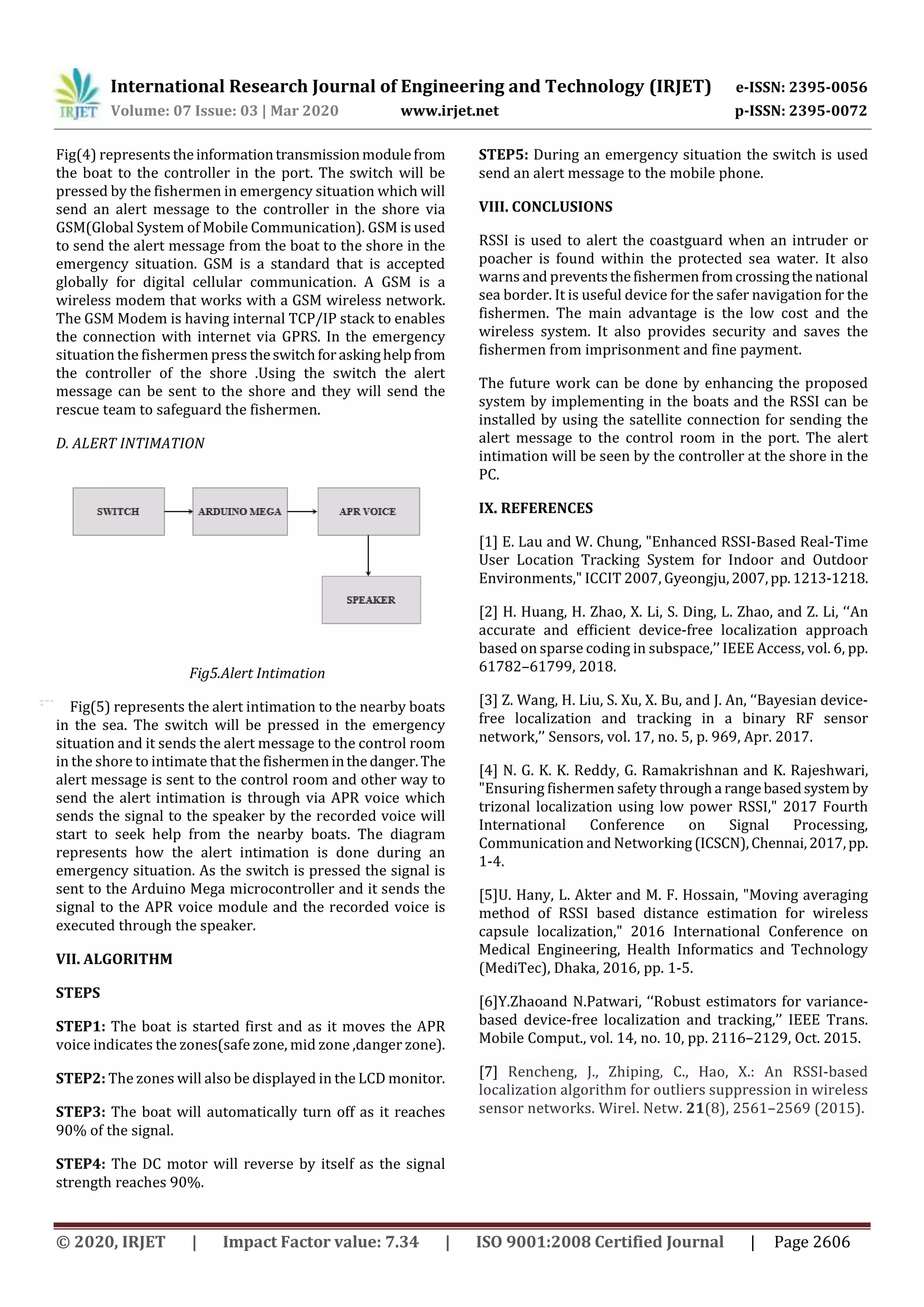 IRJET - Boat Localization and Alert System for Border Identification ...