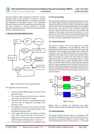 IRJET - An Enhanced Approach for Extraction of Text from an Image using ...