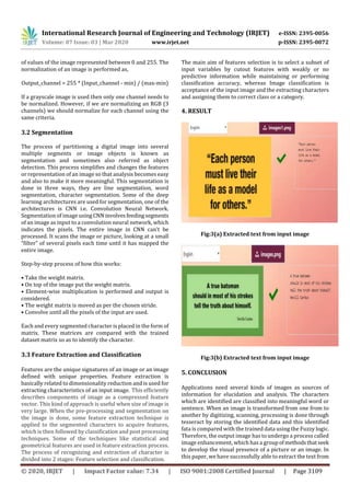 IRJET - An Enhanced Approach for Extraction of Text from an Image using ...