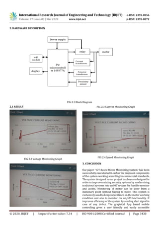 IRJET - IoT based Motor Monitoring System | PDF