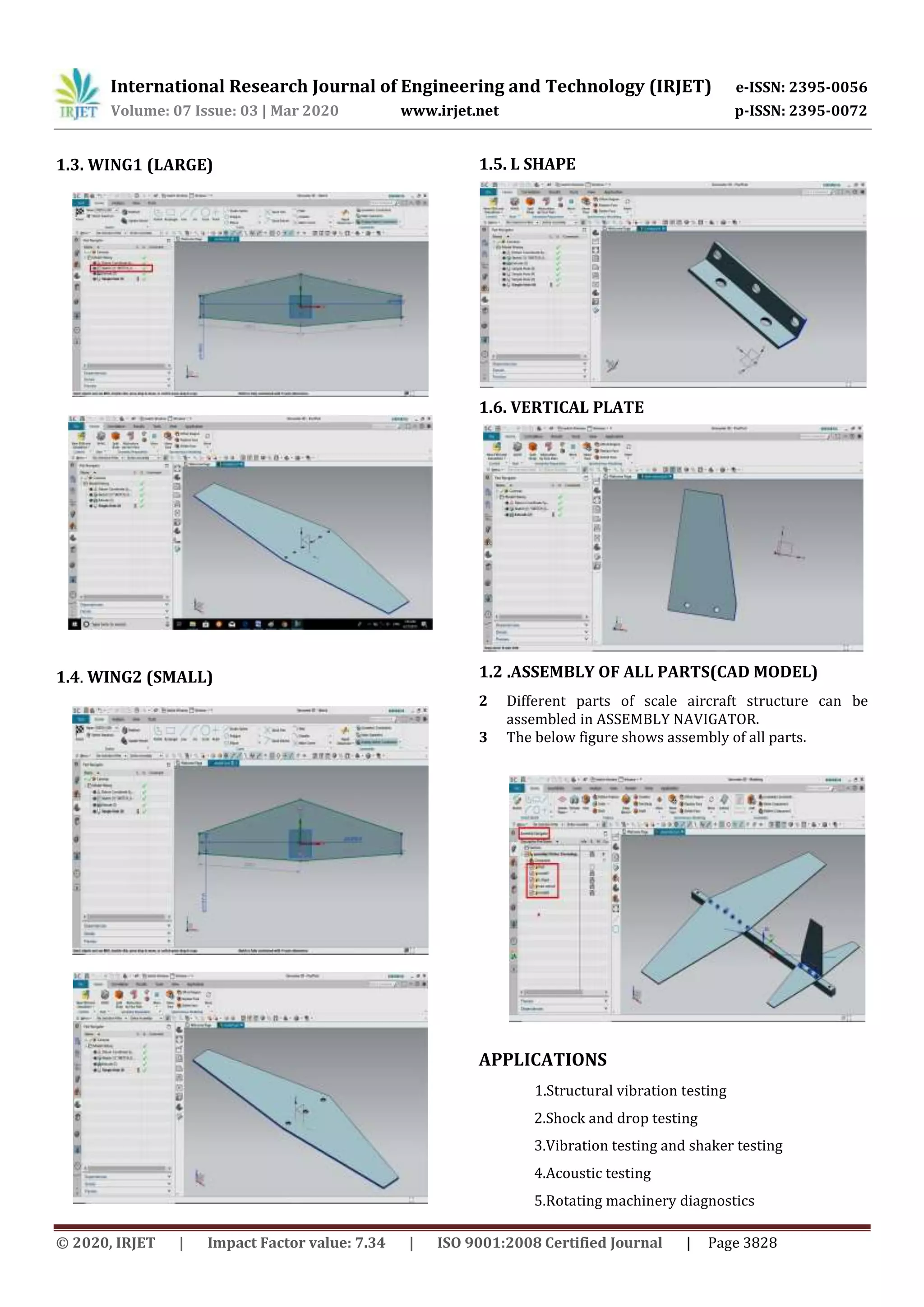 IRJET - GVT, Updating and Correlation on Scale Aircraft Model