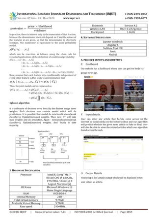 IRJET - Fake News Detection using Machine Learning | PDF