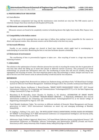 IRJET -  	  Municipal Waste Handling using IoT