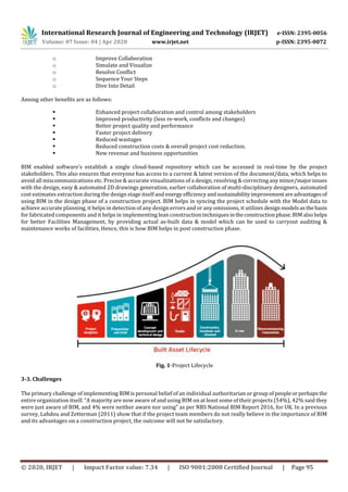 IRJET - Digital Engineering & Project Management for AEC Industry using BIM