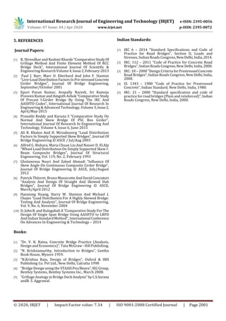 IRJET - Analysis of Skew Bridge using Computational Method | PDF