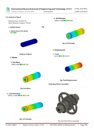 Design and analysis of Spool Drive For FSAE Vehicle | PDF