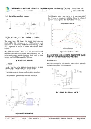 PERMANENT MAGNET SYNCHRONOUS GENERATOR BASED WIND ENERGY CONVERSION ...