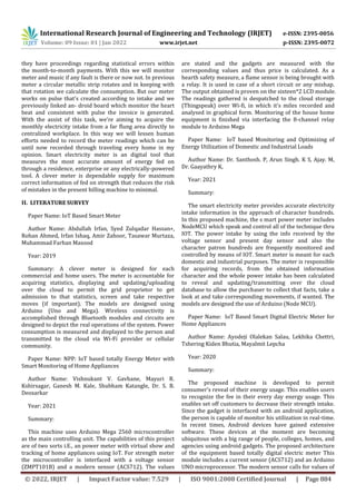 IoT based Smart Energy Meter | PDF