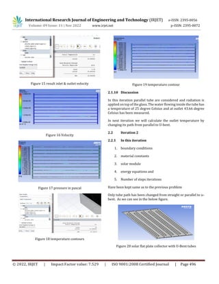 Design, Analysis and Investigation of Solar flat Plate Collector | PDF