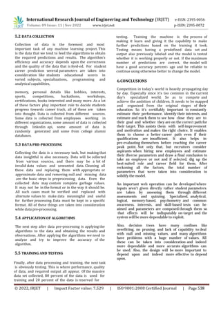 Student’s Career Interest Prediction using Machine Learning | PDF