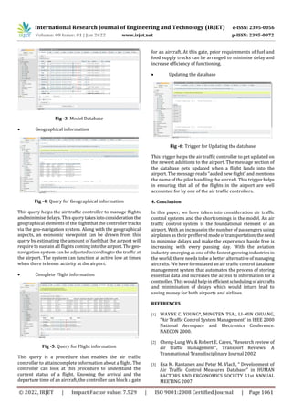 Air Traffic Control Database Management System for Seamless Transit | PDF