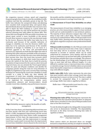 A Review on Travel Time Reliability on Urban Roads | PDF
