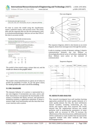 Water Quality Prediction using Machine Learning | PDF