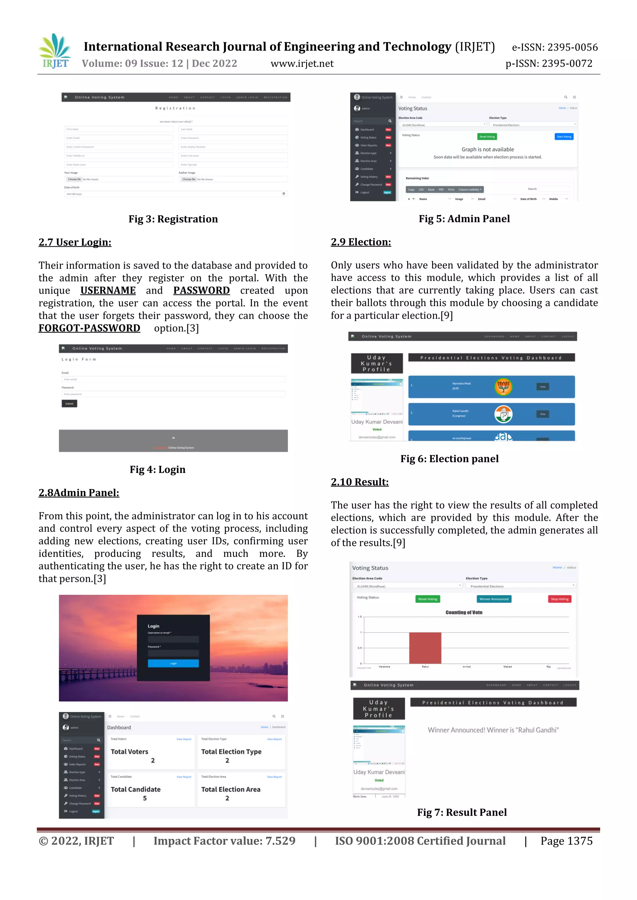 Online Voting System | PDF