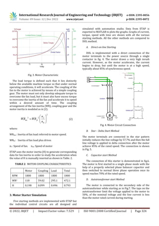 Comparative Analysis of Different Methods of Starting Induction Motor | PDF