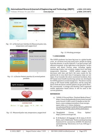 IOT BASED HEALTH MONITORING SYSTEM FOR COVID 19 PATIENT | PDF