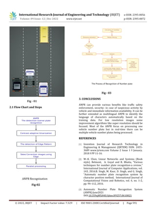 Automatic Fetching of Vehicle details using ANPR Camera | PDF | Cameras ...