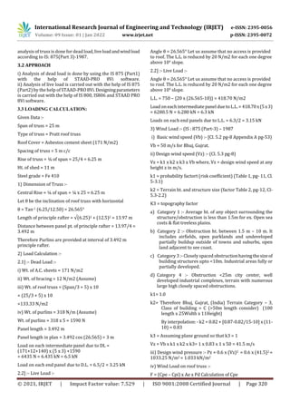 Review Paper on Analysis and Design of Steel Truss by using Angle and ...