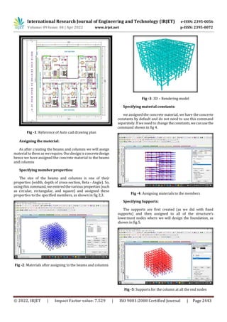 Comparative study of a multi – storied building with and without shear ...