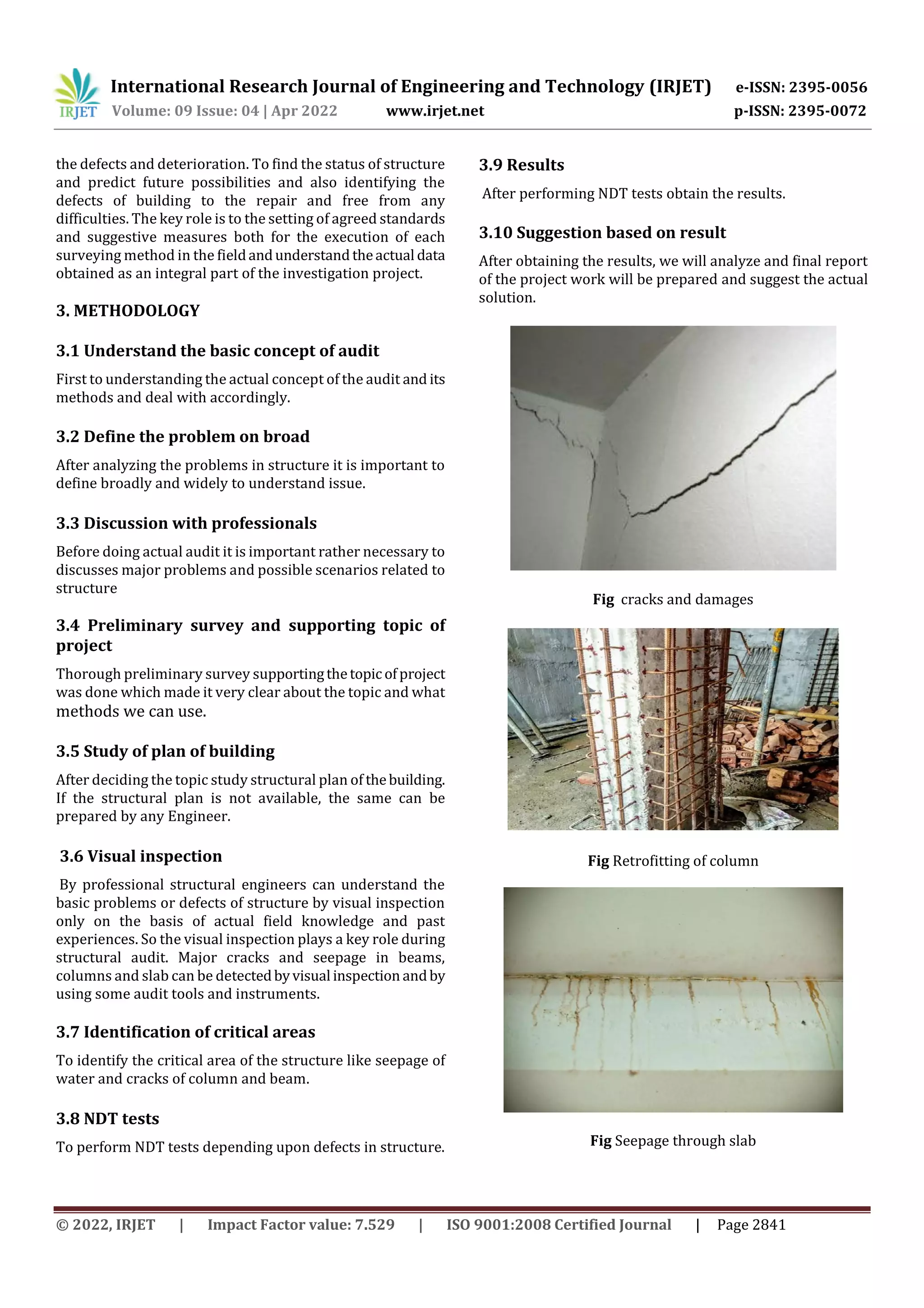 Structural Repair Checklist.pdf “Structural Audit and Rehabilitation of Building” | PDF