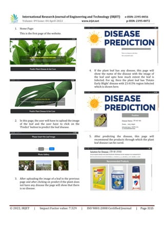Plant Leaf Disease Detection Using Machine Learning | PDF