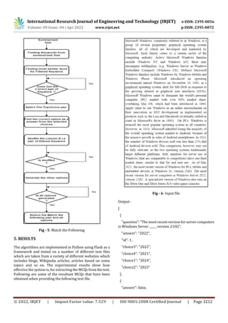 Vikalp - Automatic multiple choice questions generator | PDF