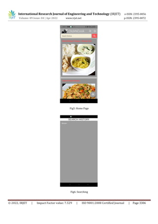 Food Image to the Recipe Generator | PDF