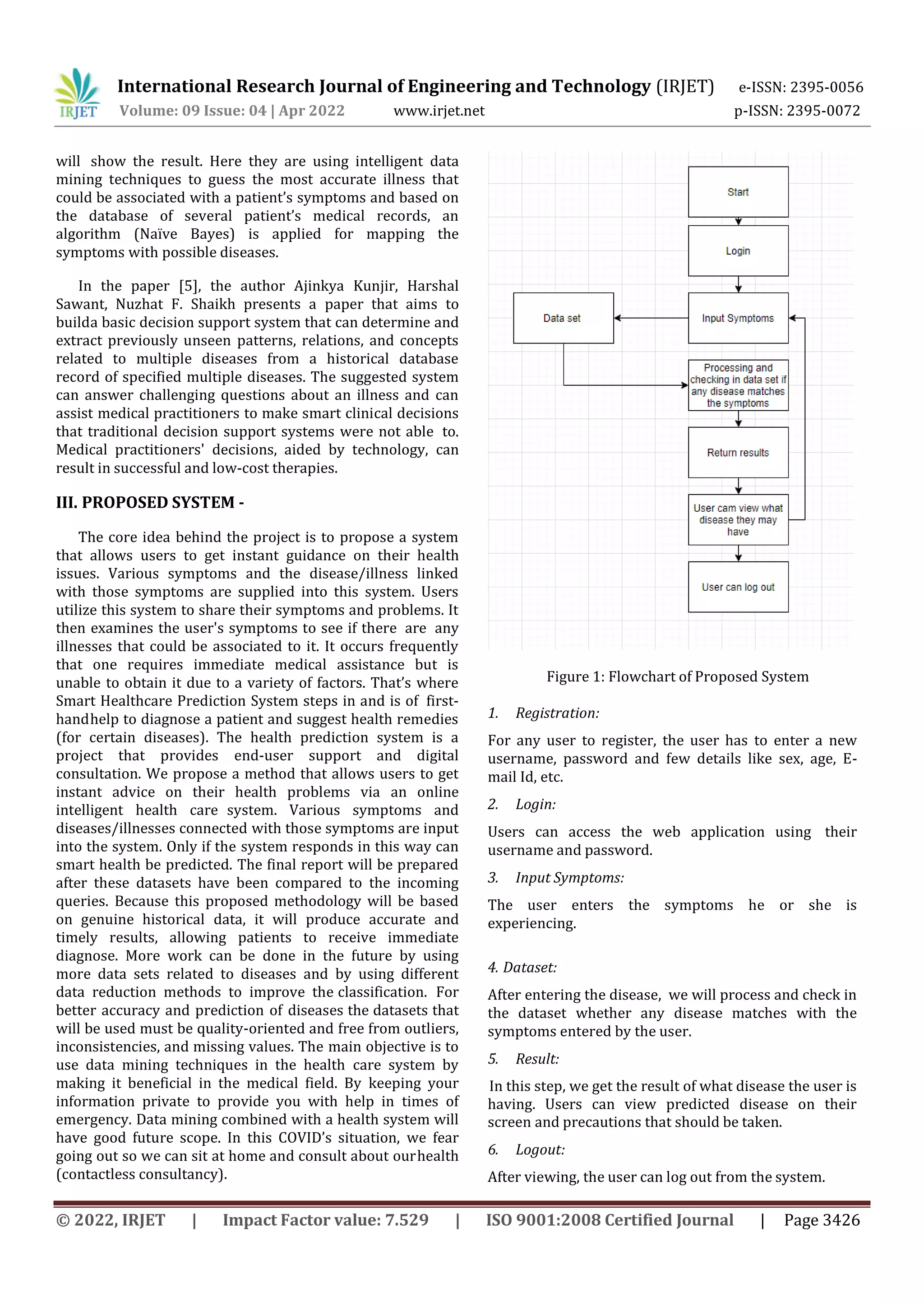 SMART HEALTHCARE PREDICTION | PDF | Databases | Computer Software and ...