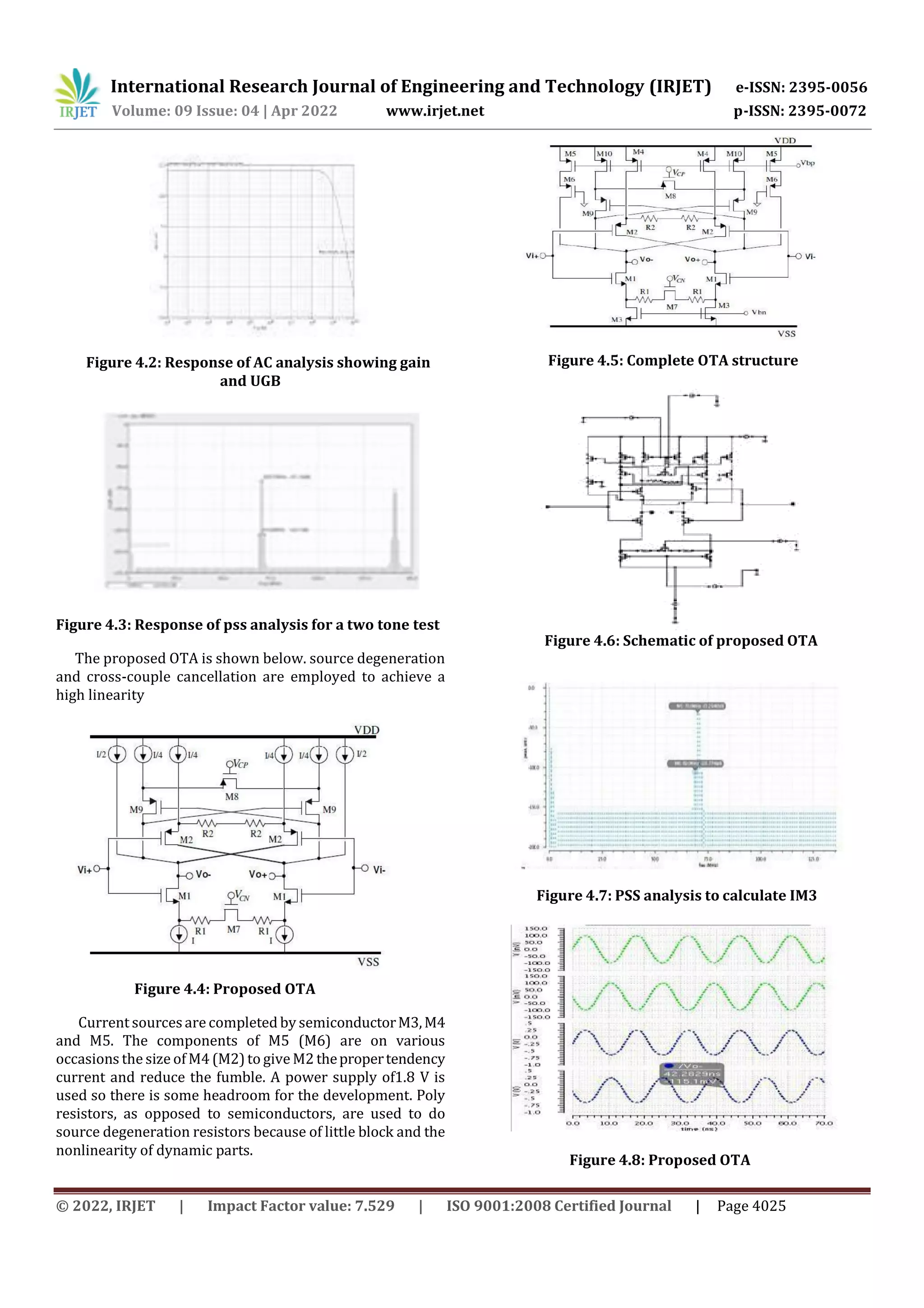 Operational Transconductance Amplifier on High Gain | PDF