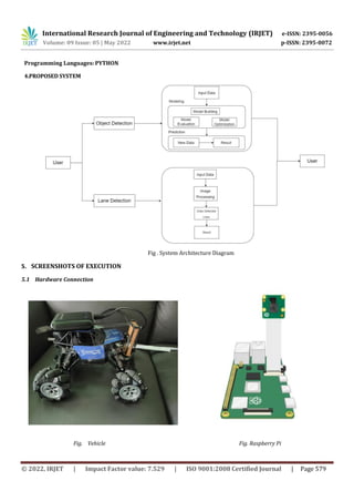 ASSISTANCE SYSTEM FOR DRIVERS USING IOT | PDF
