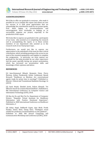 Health Care System with Smart Assistant | PDF