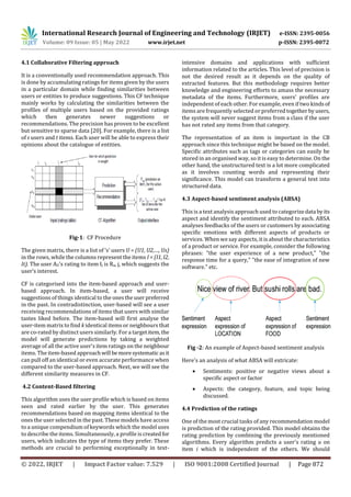 Tourism Based Hybrid Recommendation System | PDF