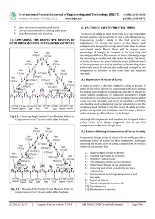 Research Paper on Analysis and Design of Steel Truss by using Angle and ...