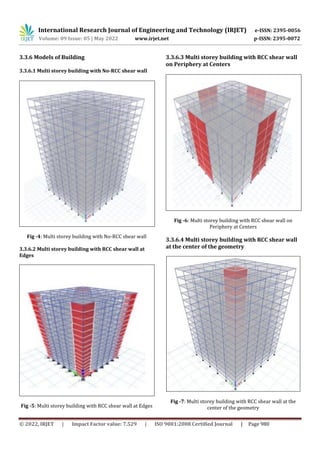 SHEAR WALL ANALYSIS & DESIGN OPTIMIZATION IN HIGH RISE BUILDINGS | PDF