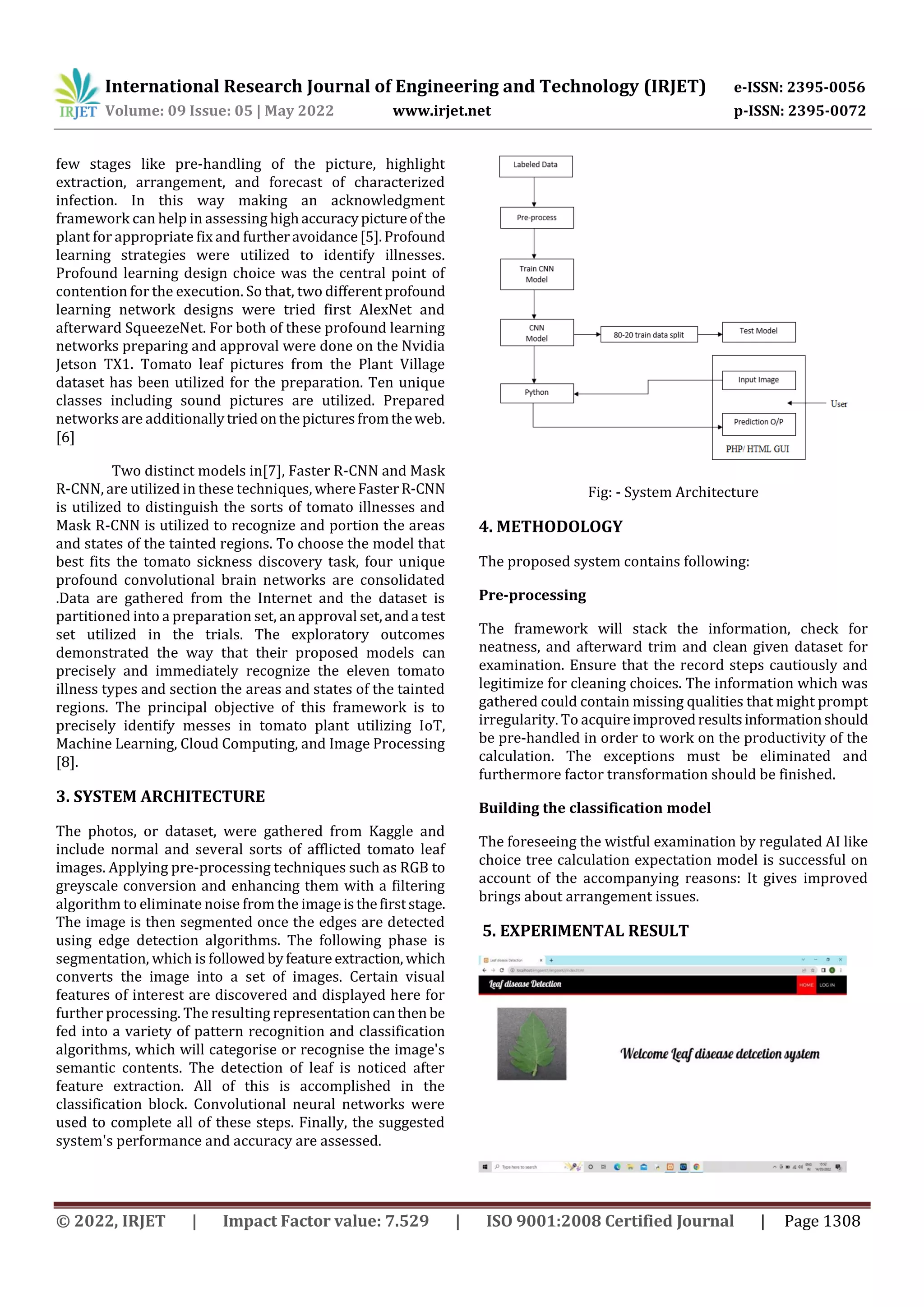 Plant Disease Prediction Using Image Processing | PDF