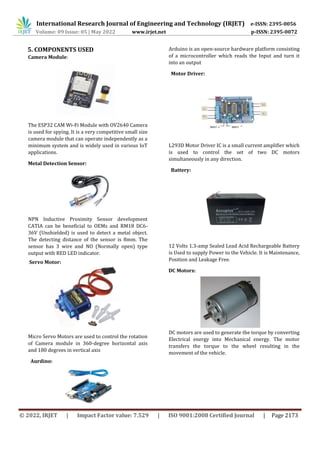 DESIGN & DEVELOPMENT OF UNMANNED GROUND VEHICLE | PDF